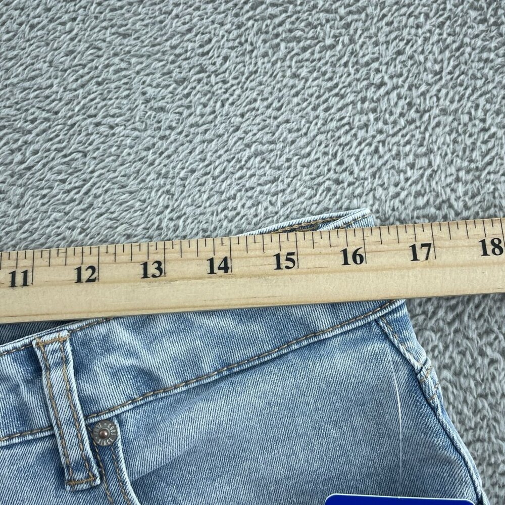 Frye Womens Stevie Wash Jeans Size 10/30 Light Blue Mid-Rise Cropped NWT 3036 - Picture 8 of 12